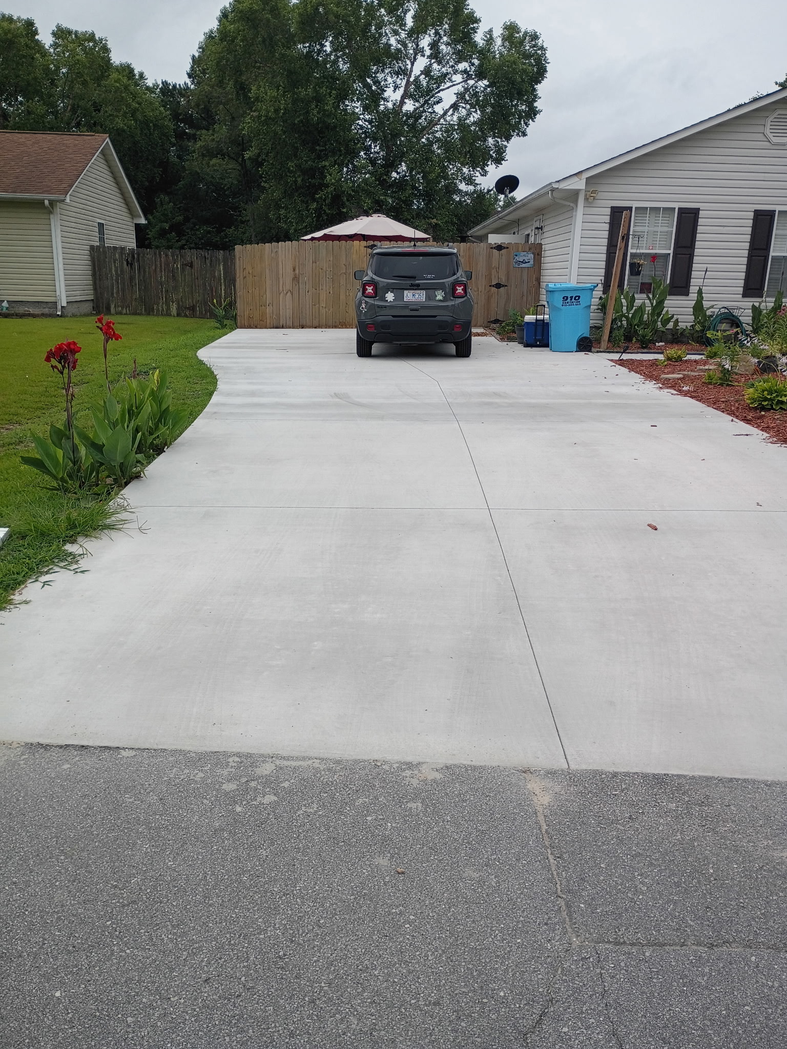 Concrete Driveway Finish
